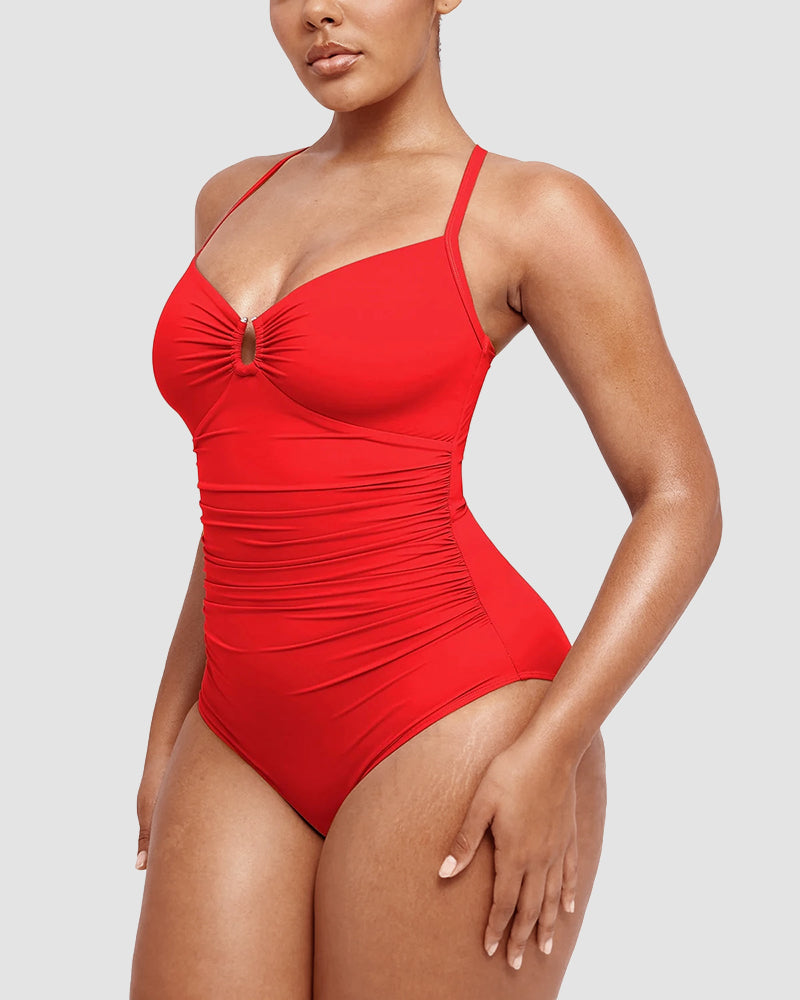 Marcatino™ ShapingSwimsuit: Elegant Vormgevend Badpak Ontwerp