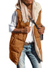 Marcatino™ | Mouwloze Omkeerbare Fleece Capuchon Jas