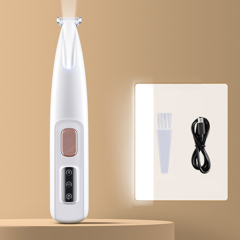PetGroomer: Huisdier Haar Trimmer Met LED Lampje