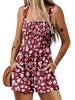 Marcatino™ SummerJumpsuit: Dames Mouwloze Vierkante Hals Zomerromper