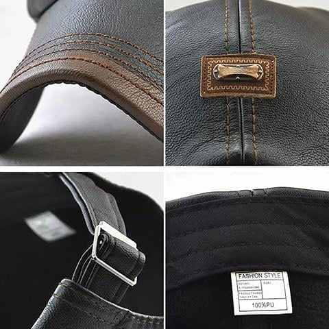 Marcatino™ | Nieuwe Mode Leren Baret