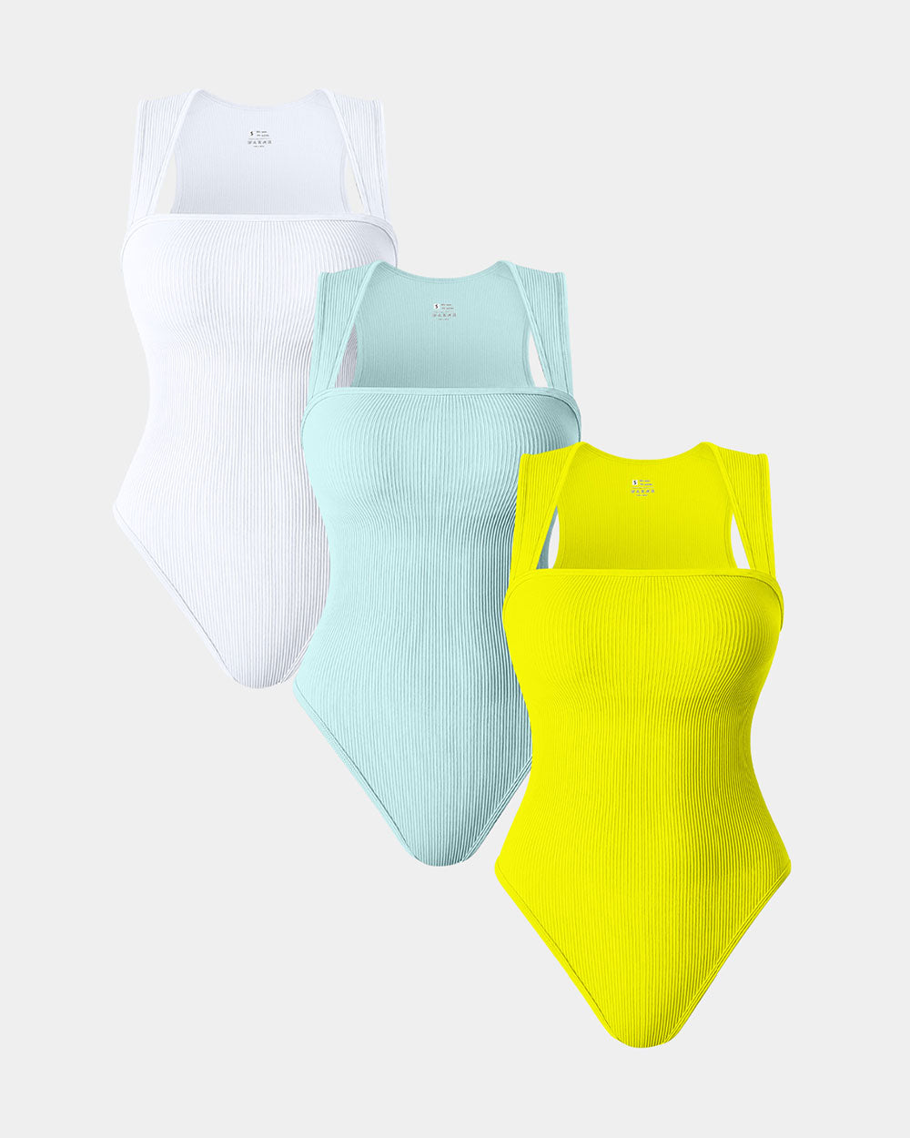 Marcatino™ | Vierkante Hals Mouwloze Bodysuits
