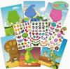 StickersBook 2+1 GRATIS: DIY Stickerboek Knutselen Voor Jongens En Meisjes