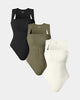 Marcatino™ | Vierkante Hals Mouwloze Bodysuits