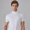 Marcatino™ SlimShirt 1+1 GRATIS: Heren Hoge Hals Slim-Fit Casual T-Shirt
