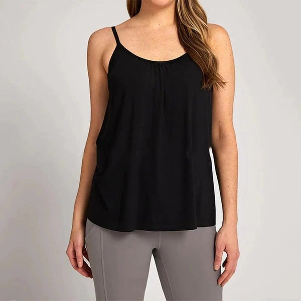 Marcatino™ | Losjes-vallend  Tanktop Met Ingebouwde BH