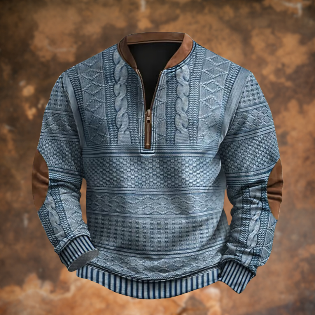 Marcatino™ | Casual Comfortabel Sweater met Rits voor Heren