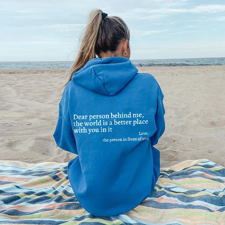 Marcatino | Dear Person Behind Me Hoodie