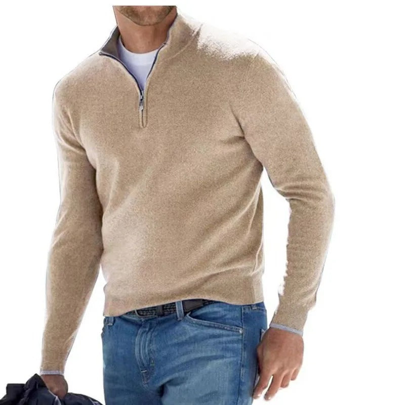 Marcatino™ | Basis Rits Trui Voor Heren