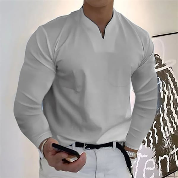 Marcatino™ | Losse Casual Lange Mouw Top Voor Mannen