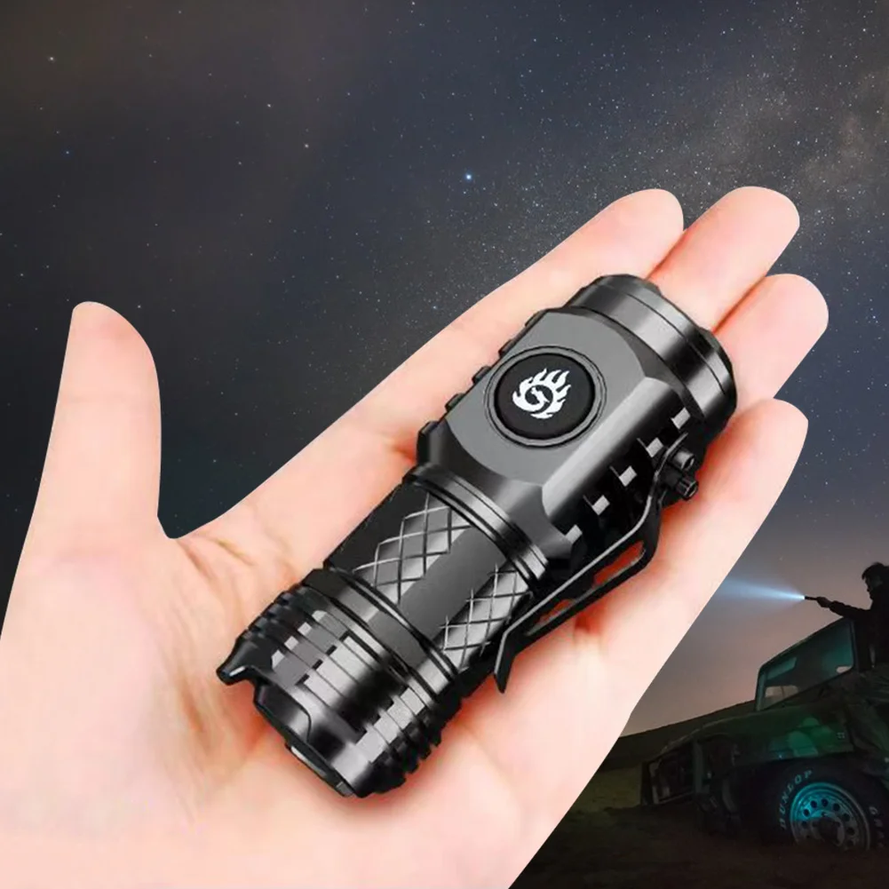 FlashlightMini 1+1 GRATIS - Mini Drieoog Super Power Zaklamp