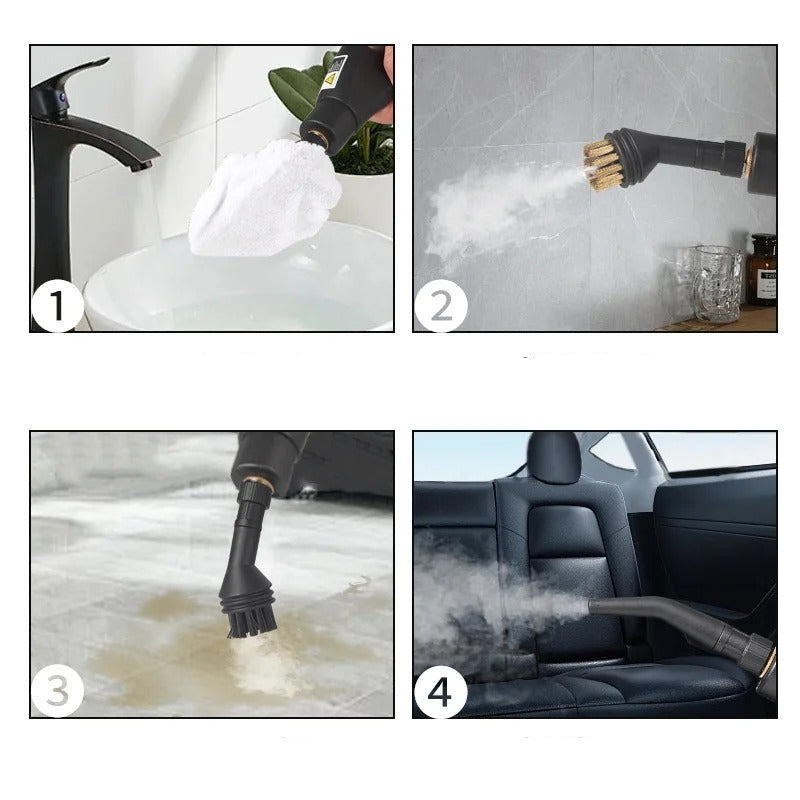 SteamCleaner: Alles-In-Eén Thuis En De Auto Krachtige Stoomreiniger