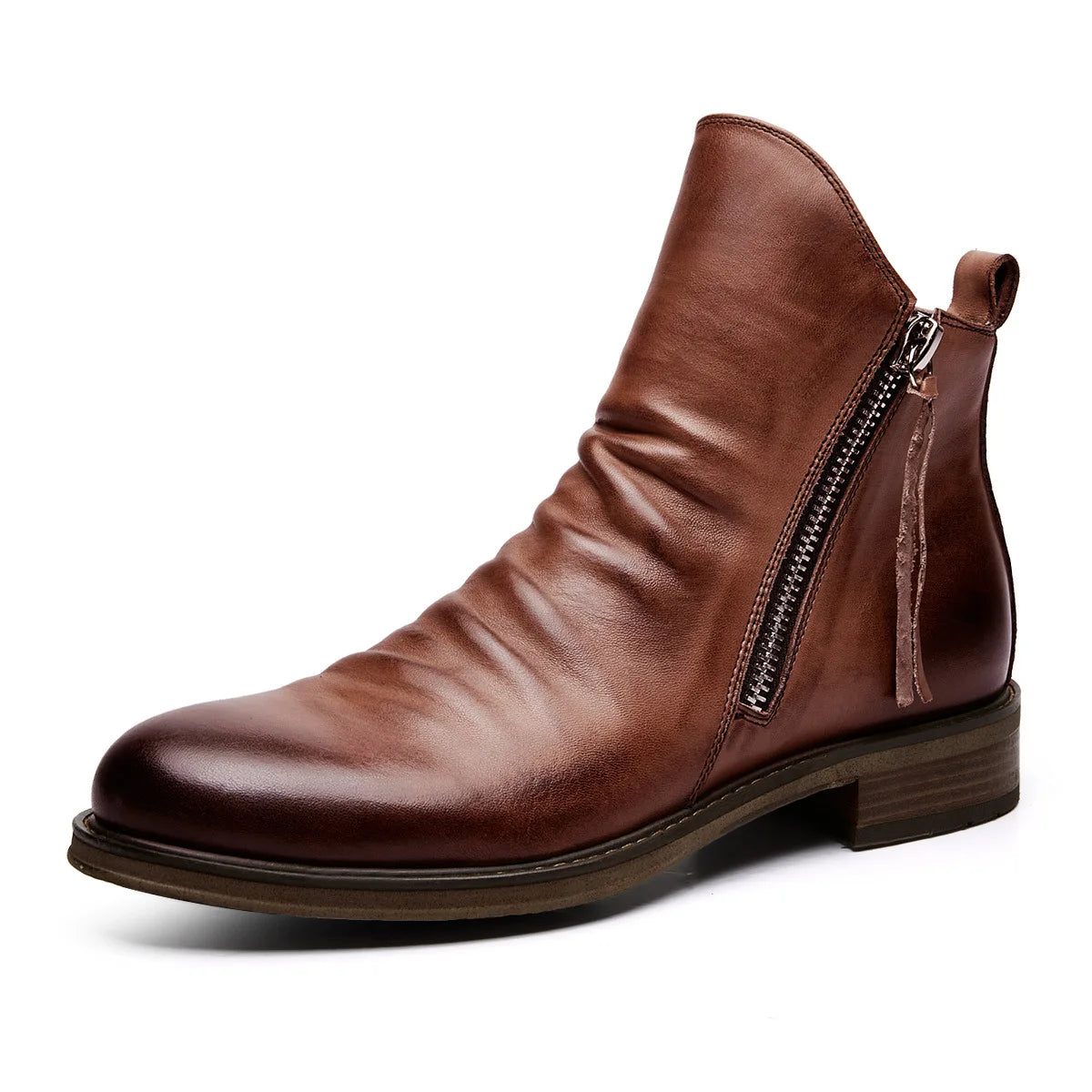 Marcatino™ | Monte Cavali Leren Chelsea Laarzen