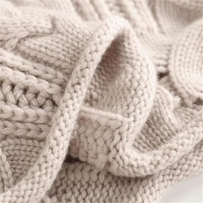 Marcatino™ | Stijlvolle Herfst en Winter Ontwerp Holle Twist Wollen Trui voor Vrouwen