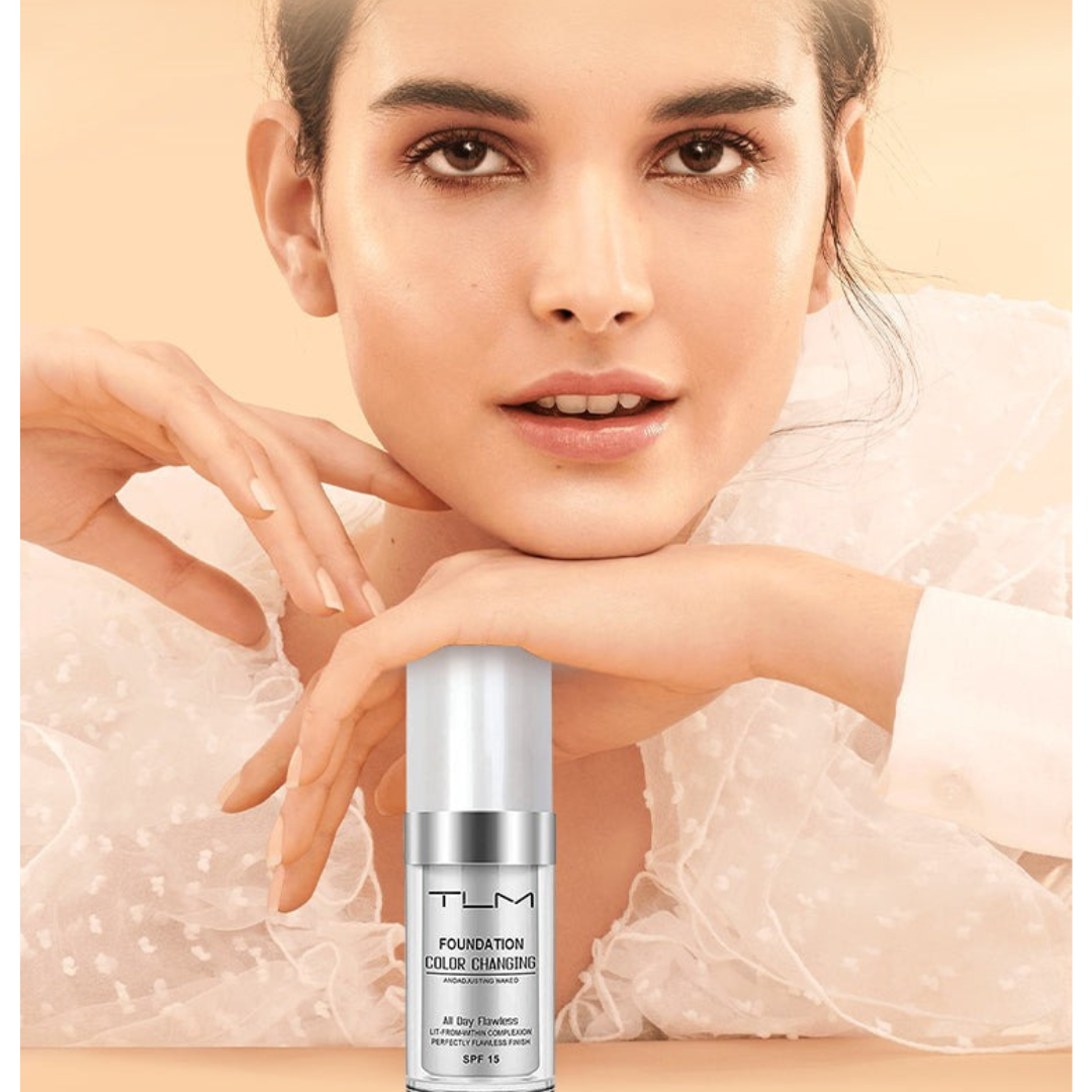 MagicBeauty 1+1 GRATIS: Huids Kleur Veranderende Hele Dag Foutloze Foundation