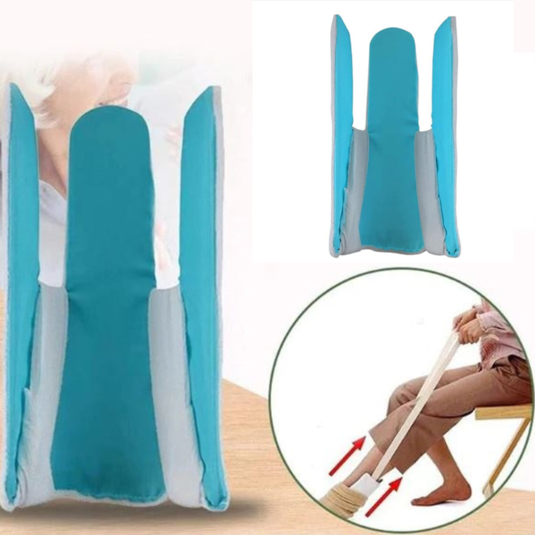 SockAid 1+1 GRATIS - Geen Buigen Sok Schuif Helper Hulp