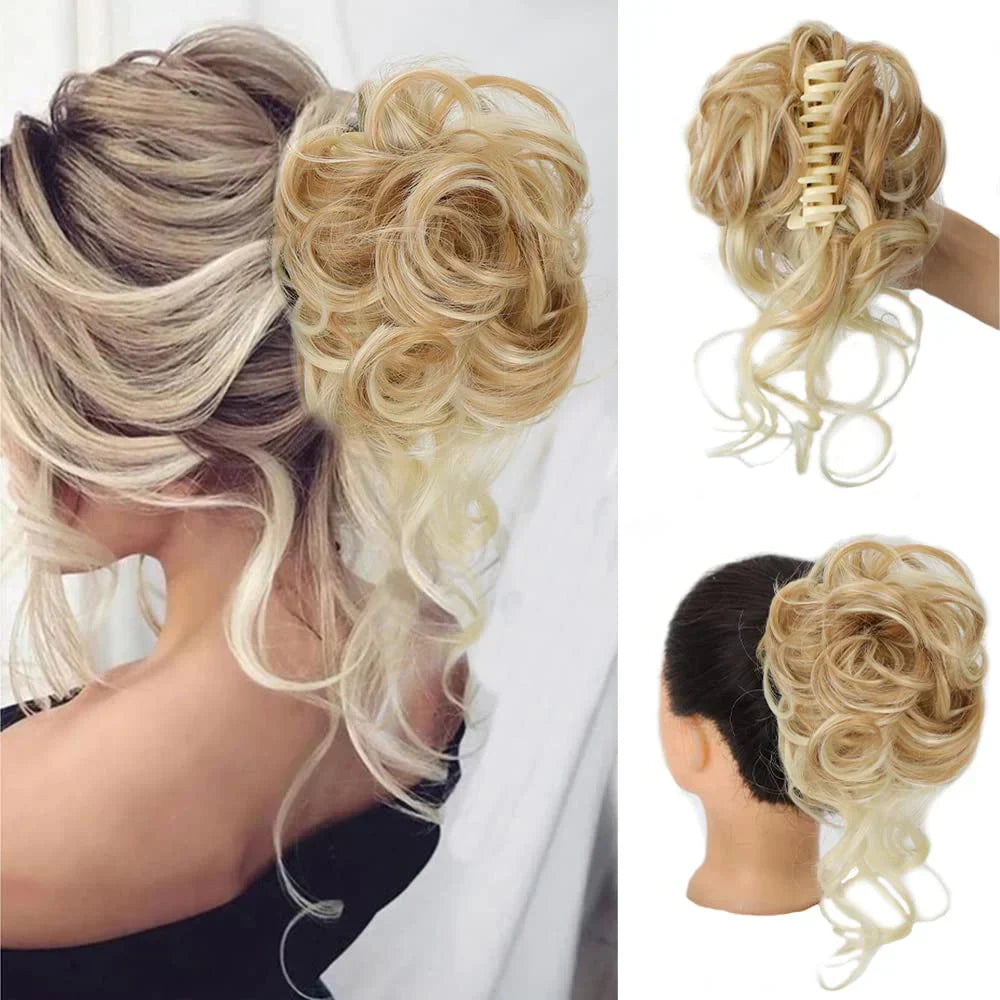 HairBun 1+1 GRATIS: Instant Krullend Vrouwen Haar Bun Clip