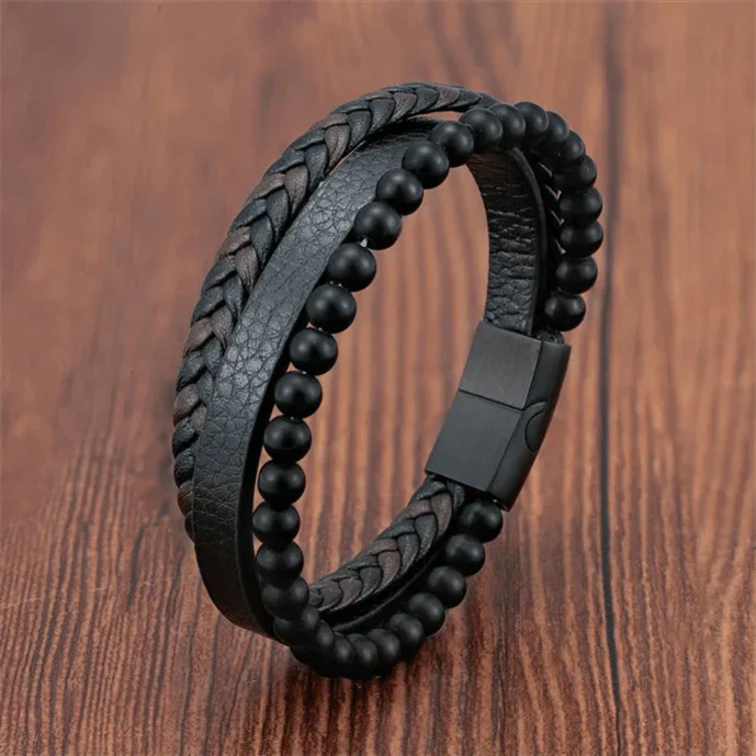 BraceletCharm 1+1 GRATIS: Kalmerende Natuurlijk Steen Anxiety Charme Armband