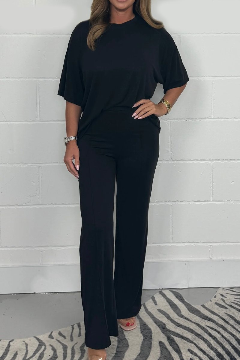 Marcatino™ T-shirts & Broeken Luxe Lounge Set