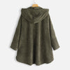 Marcatino™ | Casual Jas Met Verdikte Capuchon En Knopen Voor Dames