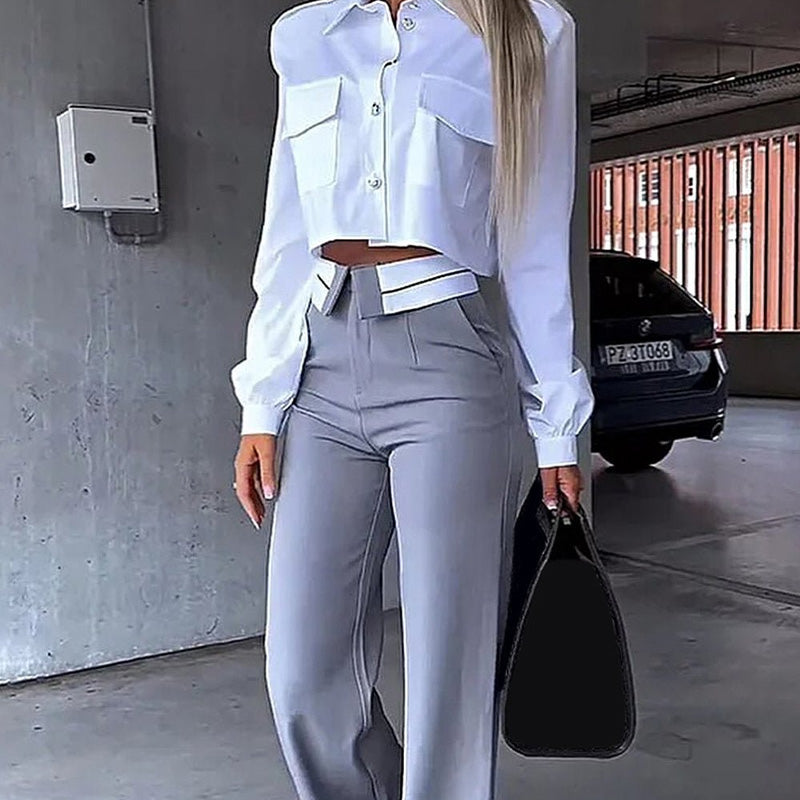 Marcatino™ | 2-Delige Blouse en Broek Premium Dames Set